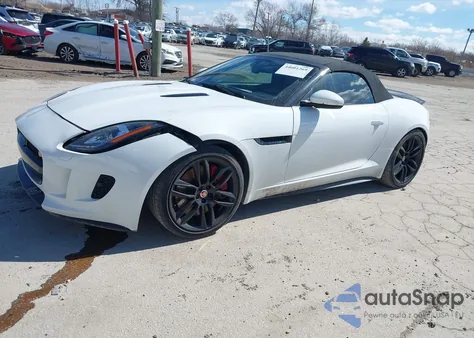 2014 Jaguar F-Type V8 S z USA, uszkodzony, nr VIN SAJWA6GL2EMK08683